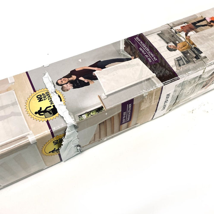 KidCo Retractable Safeway Hardware Mounted Mesh Barrier - White (Open Box)