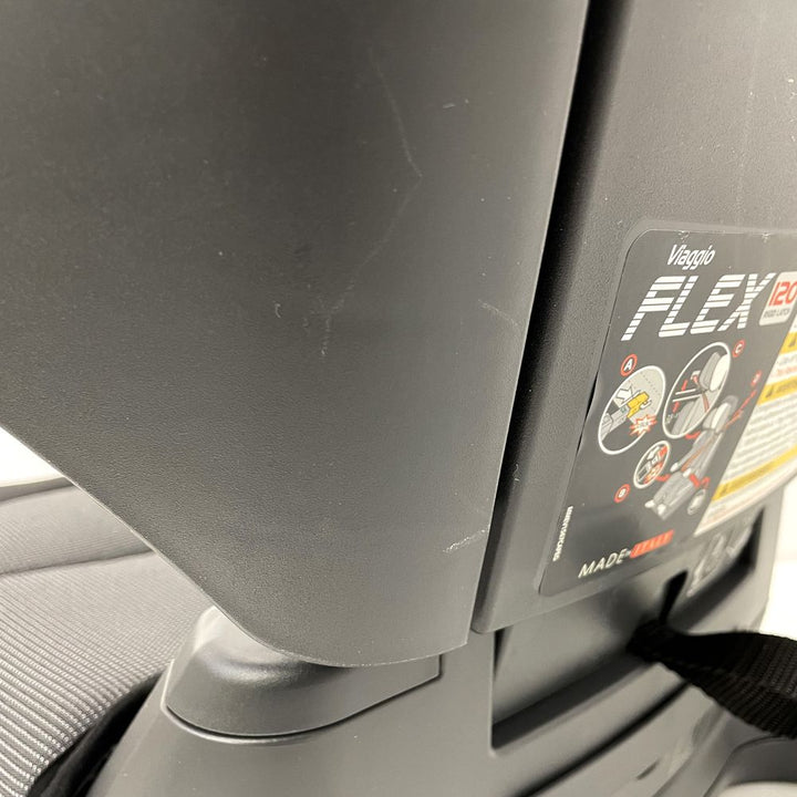 Peg Perego Viaggio Flex 120 High Back Booster Car Seat - Crystal Black (Open Box)