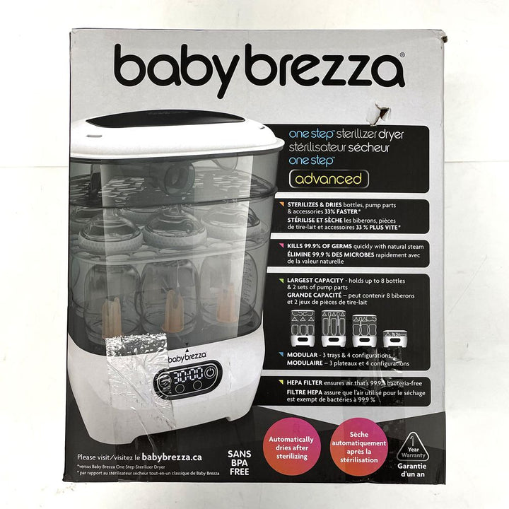 Baby Brezza One Step Sterilizer Dryer Advanced (Open Box)