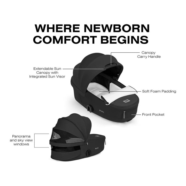 Cybex Mios/Coya Folding Carry Cot