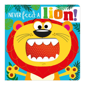 Make Believe Ideas Sensory Board Book - Never Feed A Lion! Default Title