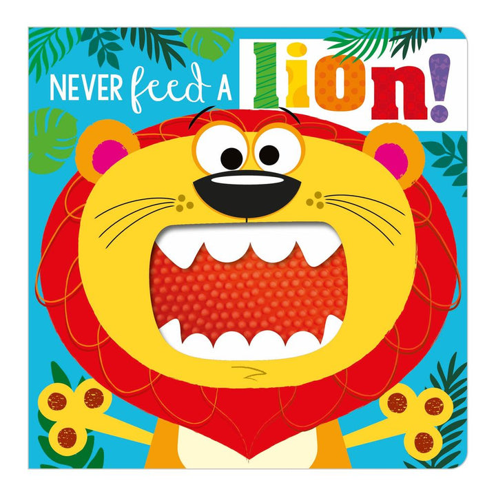 Make Believe Ideas Sensory Board Book - Never Feed A Lion! Default Title