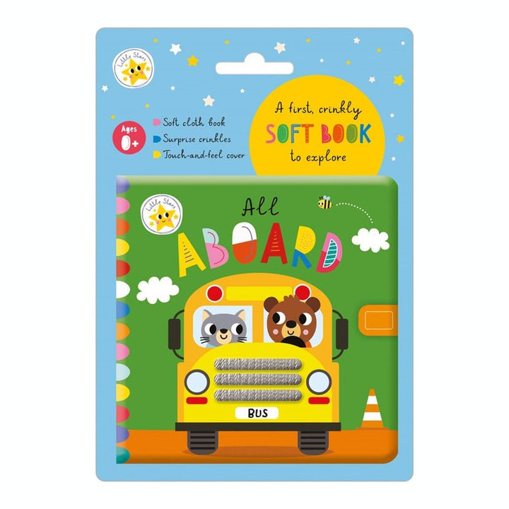 Make Believe Ideas Soft Cloth Book - All Aboard Default Title