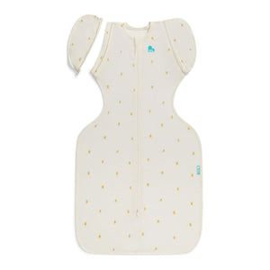 Love To Dream Swaddle UP Transition Bag Bamboo 1.0 TOG - Cream Lemons Medium (13-18.5 lbs)