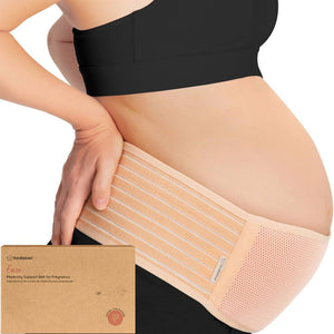 KeaBabies Maternity Support Belt - Classic Ivory