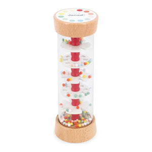 Janod Confetti Rain Stick Musical Rattle Toy Default Title