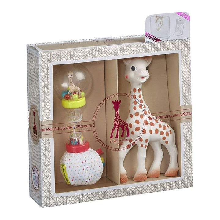 Sophie la Giraffe Sophisticated Classical Creation 4-Piece Gift Set Default Title