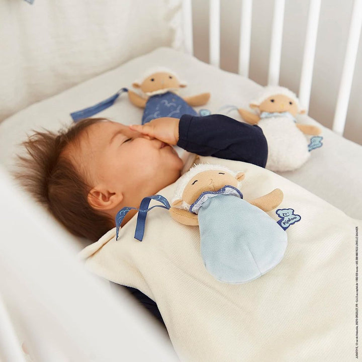 Kaloo My Three Sheeps Doudou Soother Holder Plush Toys Set
