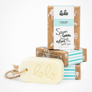 LOLO Olive Oil Castile Soap - Non Perfumed (90 g)