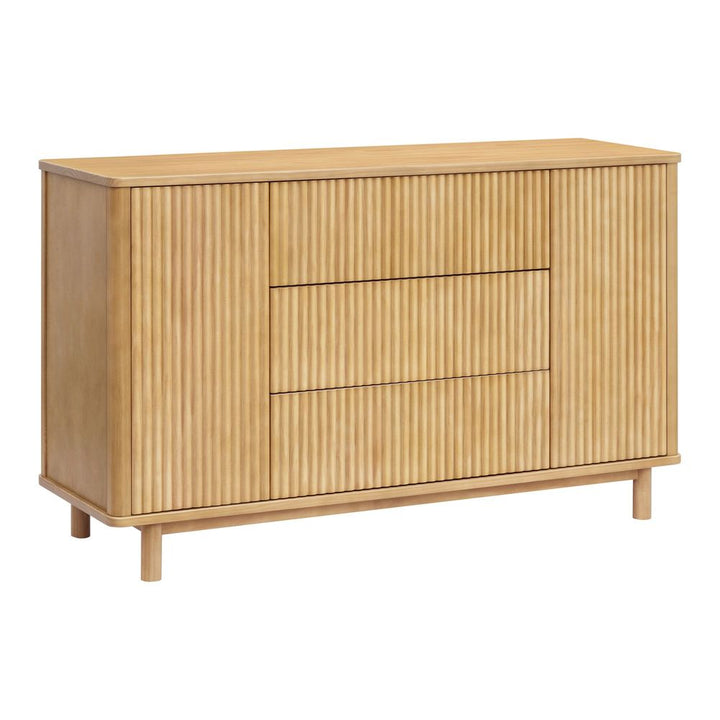 Babyletto Pogo Tambour Assembled Dresser Honey