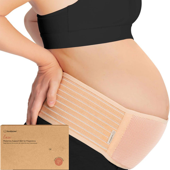 KeaBabies Maternity Support Belt - Classic Ivory 2XL