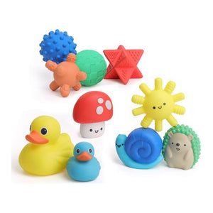 Itzy Ritzy Itzy Splash Soft Bath + Water Toys Gift Set