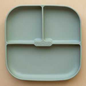 Minika Silicone Suction Plate Sage