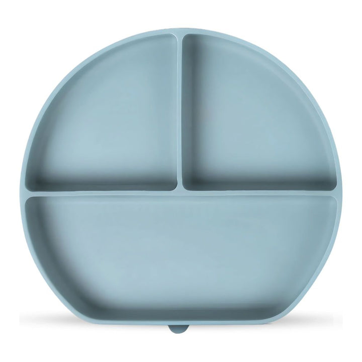 Baby Bliss Silicone Suction Plate Dusty Teal