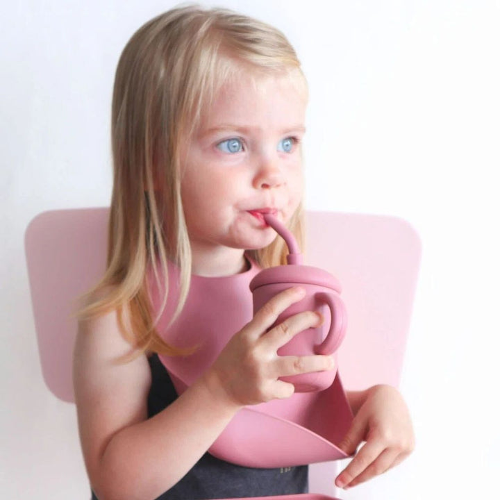 Baby Bliss Spill-Proof Straw Silicone Sippy Cup