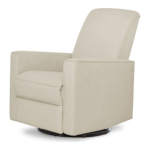 Evolur Monroe Glider with Swivel Base and Power Recline - Light Sand (Floor Model)