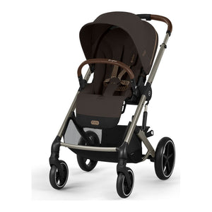 CYBEX Balios S Lux Stroller Chocolate Brown on Taupe Frame
