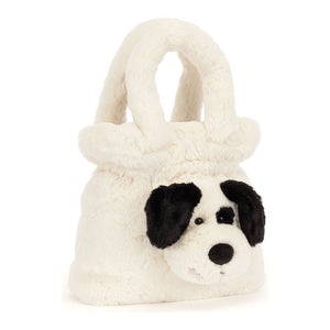 Jellycat Rufferty Plush Handbag - Puppy