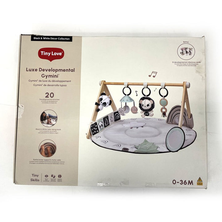 Tiny Love Black and White Decor Luxe Developmental Gymini (Open Box)