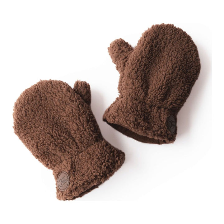 Petit Coulou Sherpa Baby Winter Mittens (0-6 Months)