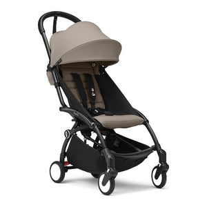 Stokke YOYO3 6+ Stroller - Taupe on Black Frame (Open Box)