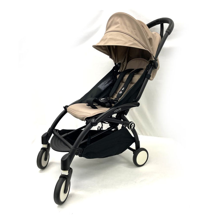 Stokke YOYO3 6+ Stroller - Taupe on Black Frame (Open Box)