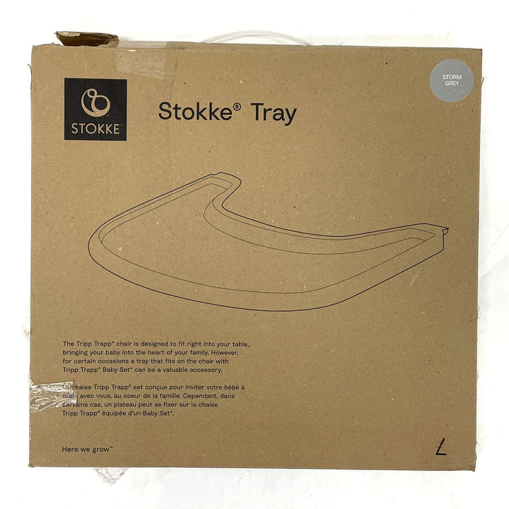 Stokke Table Tray - Storm Grey (Open Box)