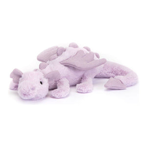 Jellycat Dragon Plush Toy - Lavender Dragon Default Title