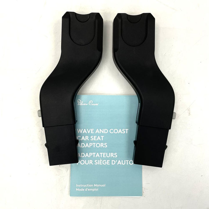 Silver Cross Car Seat Adapters for Wave/Coast Strollers - Nuna/Maxi-Cosi/Clek/Cybex (Open Box)