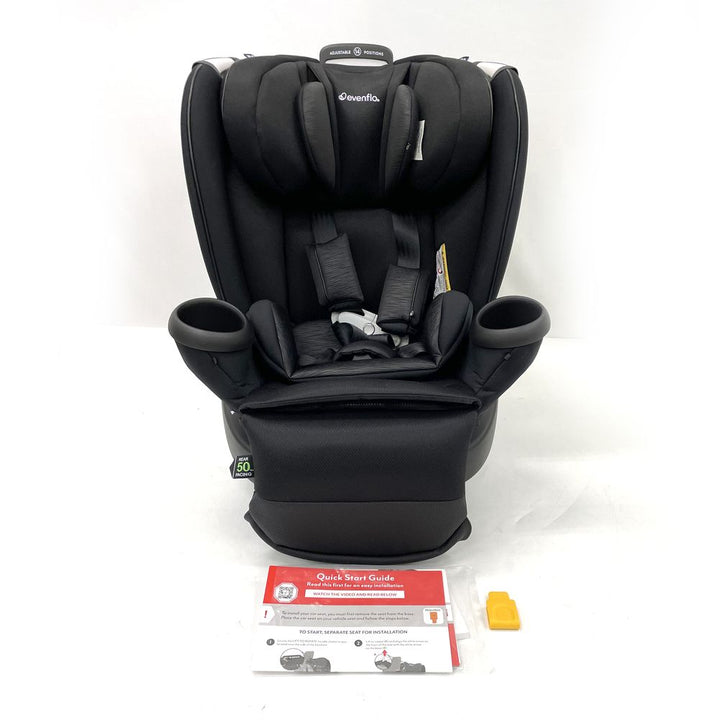 Evenflo GOLD Revolve360 Extend All-in-one Rotational Car Seat with SensorSafe - Onyx Black (Open Box)