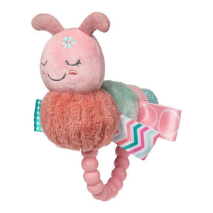 Mary Meyer Taggies Rattle Teether Plush Toy - Camilla Caterpillar Default Title
