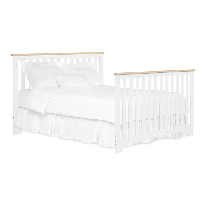 Evolur Vienna 5-in-1 Convertible Crib With Changer + FREE Kidicomfort Arrow 2-in-1 Firm Crib and Toddler Mattress