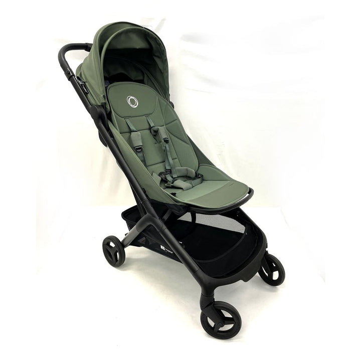 Bugaboo Compact Butterfly 2 Stroller Complete - Forest Green on Black Frame (Floor Model)