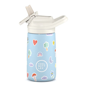Cool Bottles Dreamworld Kiddies Stainless Steel Bottle - Rainbow Clouds (350 ml)