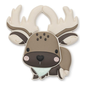LouLou Lollipop Silicone Teether - Moose