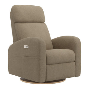 Jaymar HAILEY Grand Motorised Upholstered Swivel Glider & Recliner with Adjustable Headrest