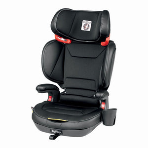 Peg Perego Viaggio Shuttle Plus 120 2-in-1 Booster Car Seat - Licorice (Leather) (Open Box)