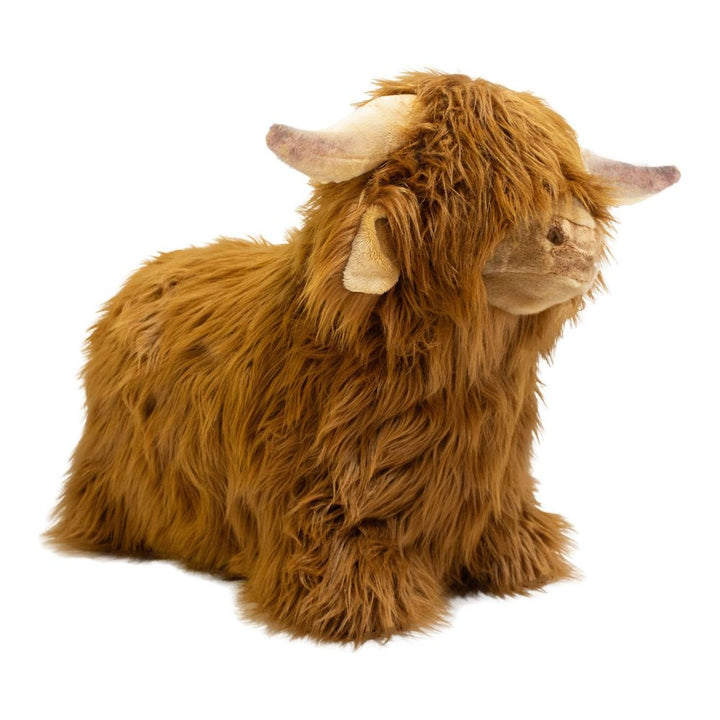 Wild & Soft Soft Bouncy Inflatable Animal Plush Toy - Highland Cow Default Title