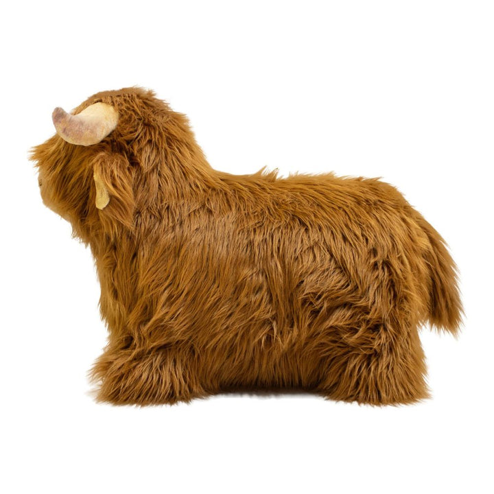 Wild & Soft Soft Bouncy Inflatable Animal Plush Toy - Highland Cow