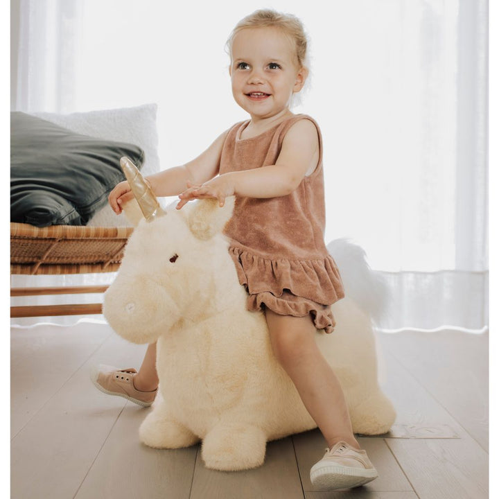 Wild & Soft Soft Bouncy Inflatable Animal Plush Toy - Unicorn