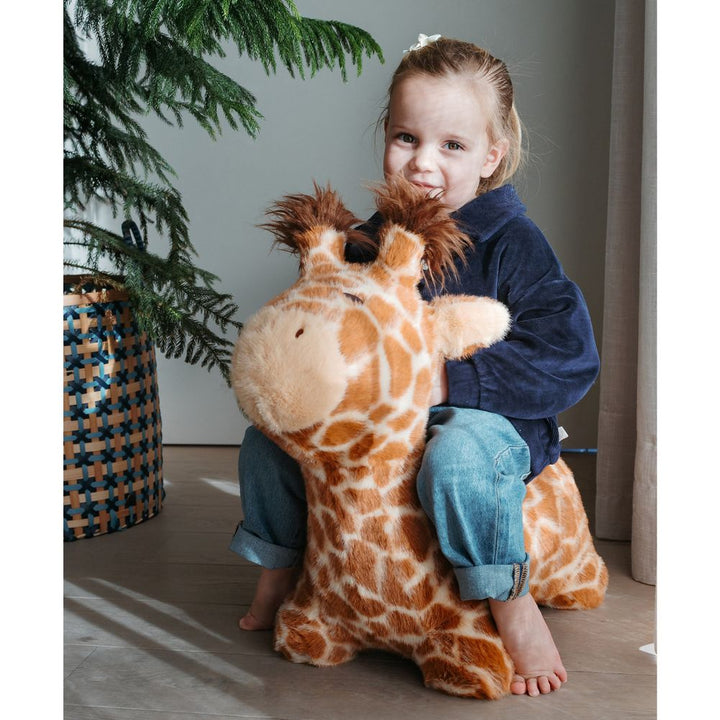 Wild & Soft Soft Bouncy Inflatable Animal Plush Toy - Giraffe