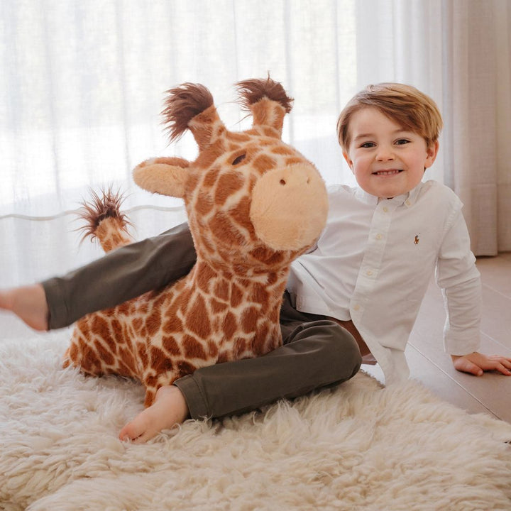 Wild & Soft Soft Bouncy Inflatable Animal Plush Toy - Giraffe