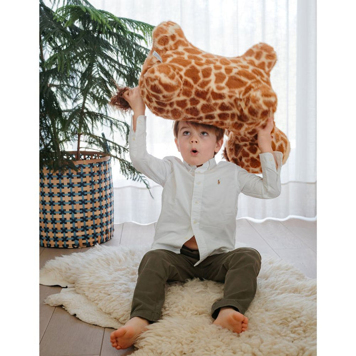 Wild & Soft Soft Bouncy Inflatable Animal Plush Toy - Giraffe
