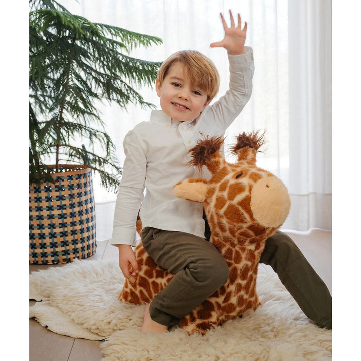 Wild & Soft Soft Bouncy Inflatable Animal Plush Toy - Giraffe