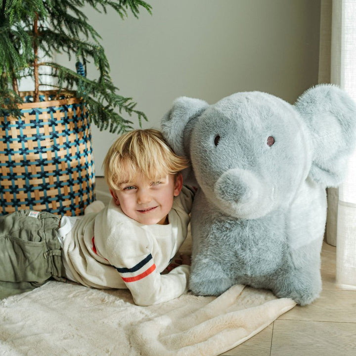 Wild & Soft Soft Bouncy Inflatable Animal Plush Toy - Elephant