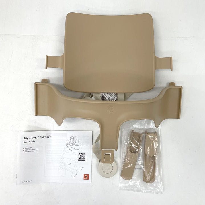 Stokke Tripp Trapp Baby Set2 with Harness & Extended Gliders - Natural (Open Box)