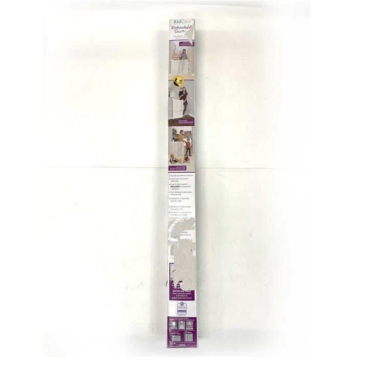 KidCo Retractable Safeway Hardware Mounted Mesh Barrier - White (Open Box)