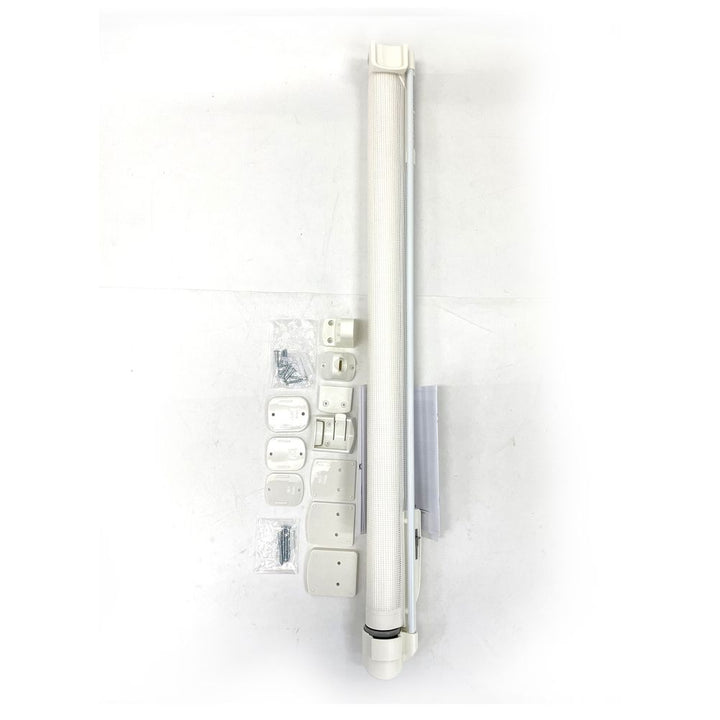 KidCo Retractable Safeway Hardware Mounted Mesh Barrier - White (Open Box)