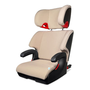 Clek Oobr Ziip Booster Car Seat - Latte Ziip (Open Box)