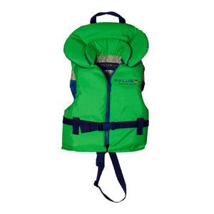 Salus Nimbus Child Floatation Vest - Lime 30-60lbs (Open Box) Default Title